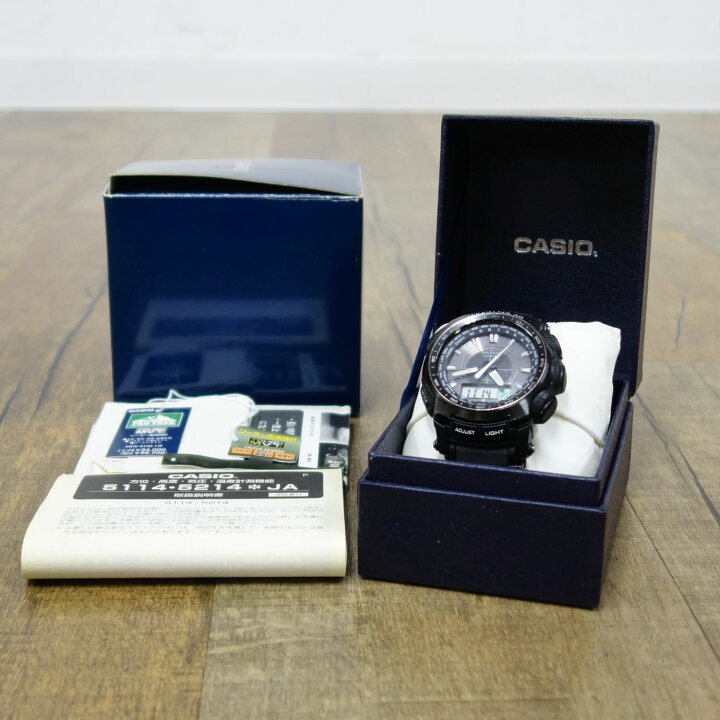楽天市場】カシオ CASIO PRO TREK TOUGH MVT ソーラー 電波 時計 