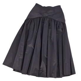 Vintage クリスチャンディオール Christian Dior スカート フレアスカート 無地 ボトムス レディース M グレー【中古】