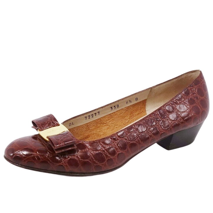 楽天市場】サルヴァトーレ フェラガモ Salvatore Ferragamo パンプス  