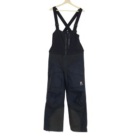 ホグロフス HAGLOFS ビブ パンツ ハードシェル バックカントリー スキー ウエア メンズ S アウトドア ブラック【中古】