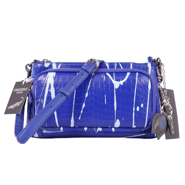 楽天市場】【美品】クロコダイル CROCODILE バッグ 2way ハンドバッグ 