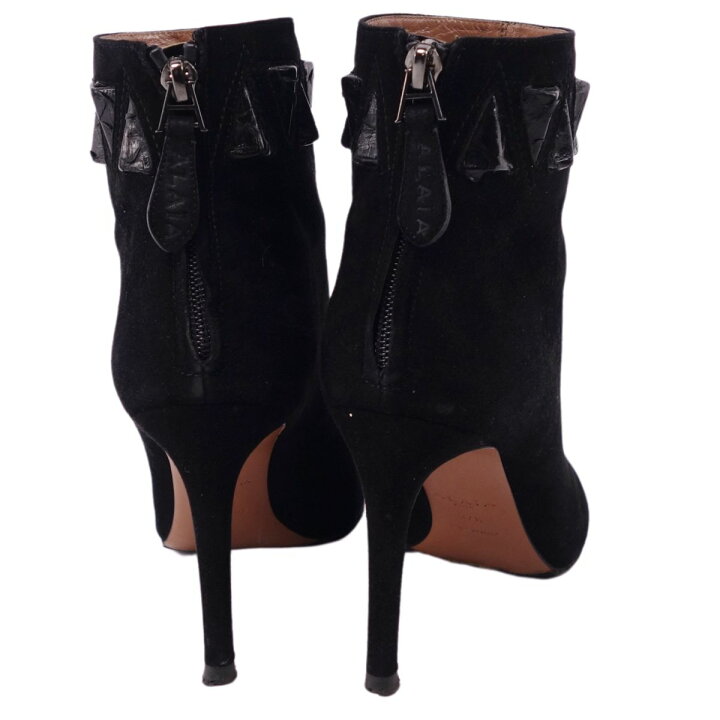 楽天市場】【美品】アライア ALAIA ブーツ ショートブーツヒール 