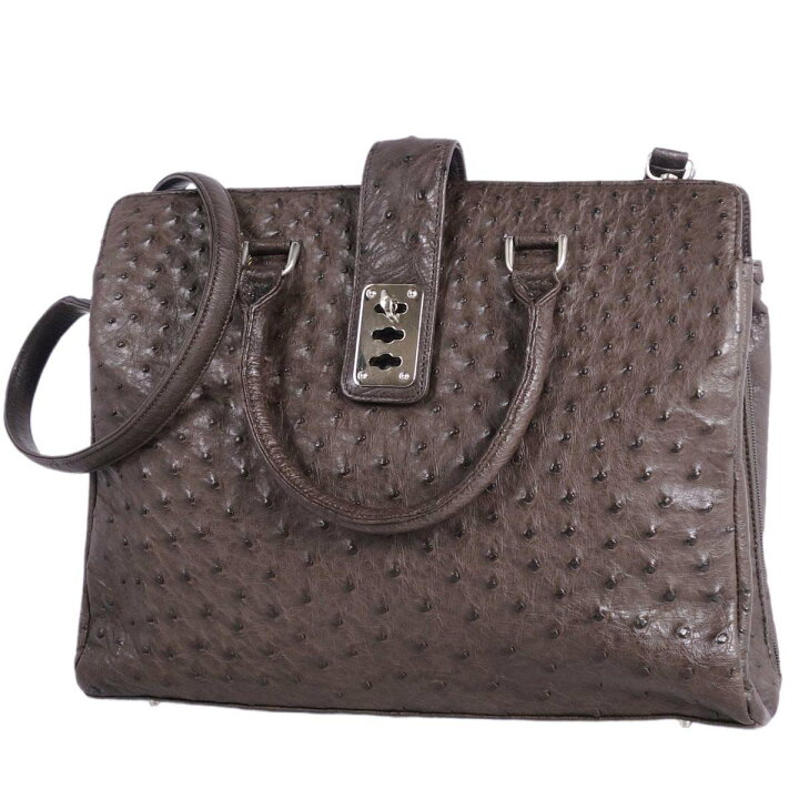 楽天市場】【美品】オーストリッチ OSTRICH バッグ カバン  