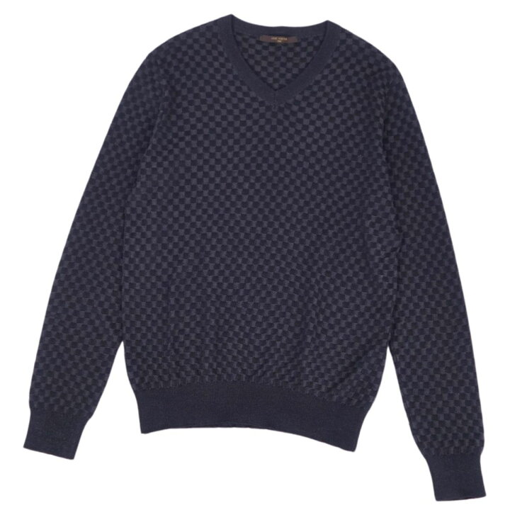 美品】ルイヴィトン LOUIS VUITTON ニット セーター ロングスリーブ 