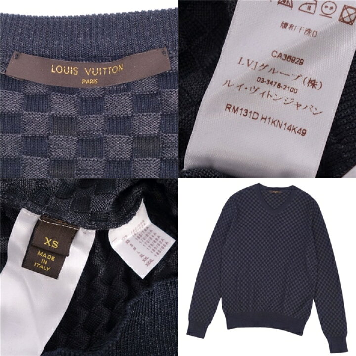 楽天市場】【美品】ルイヴィトン LOUIS VUITTON ニット セーター 