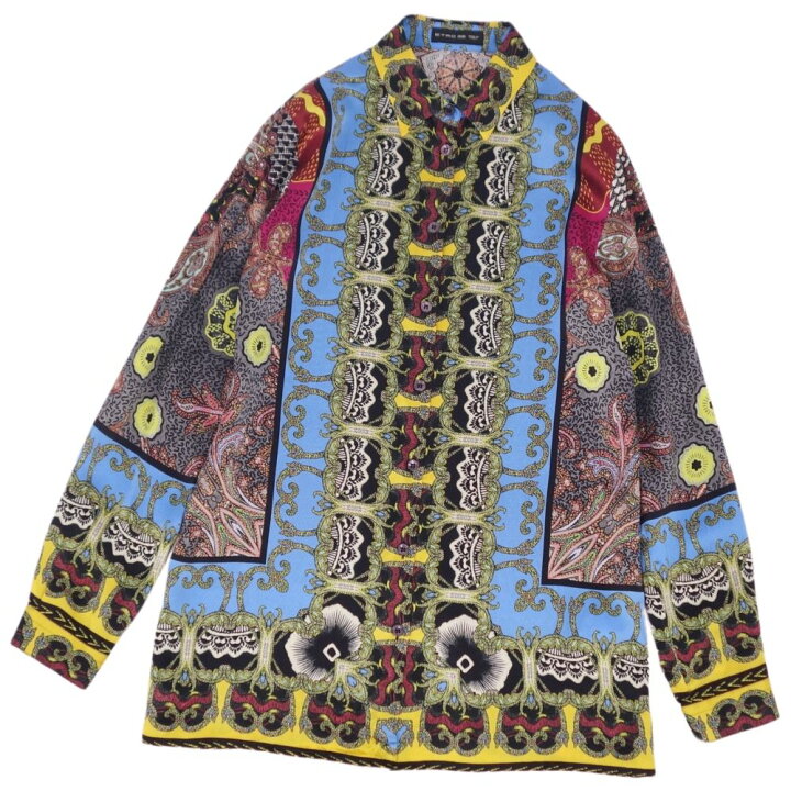 楽天市場】【美品】エトロ ETRO シャツ ブラウス ロングスリーブ 長袖 