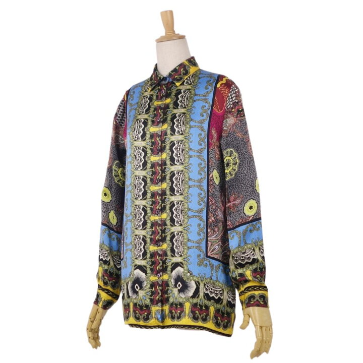 楽天市場】【美品】エトロ ETRO シャツ ブラウス ロングスリーブ 長袖 