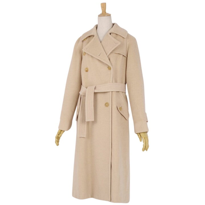 楽天市場】【美品】マックスマーラ Max Mara コート 白タグ ロング  