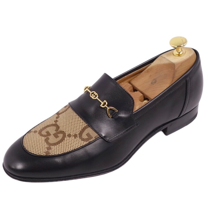 楽天市場】【新古品】グッチ GUCCI 100 ローファー モカシン ホース 