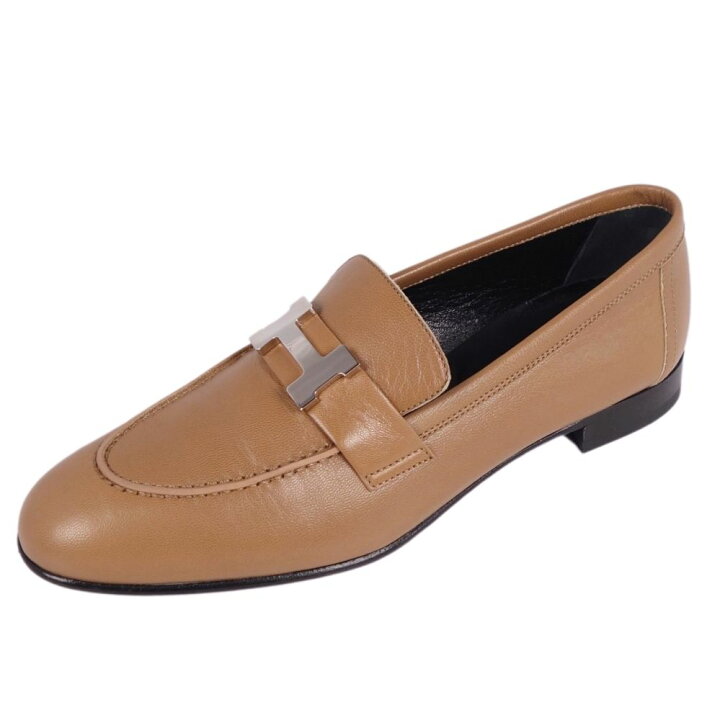 楽天市場】【新古品】エルメス HERMES ローファー モカシン PARIS パリ  