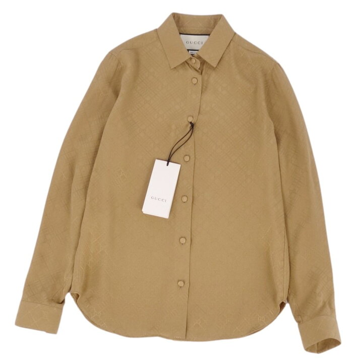 楽天市場】【新品同様】グッチ GUCCI シャツ ブラウス ロングスリーブ  
