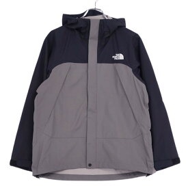 【美品】ザノースフェイス THE NORTH FACE ジャケット NP61930 DOT SHOT JACKET ドットショットジャケット マウンテンパーカー アウター メンズ S グレー/ネイビー【中古】