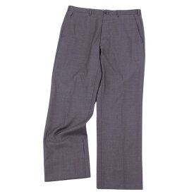 【美品】ロロピアーナ Loro Piana パンツ ロングパンツ スラックスパンツ 無地 ウール ボトムス メンズ 48(M相当) グレー【中古】