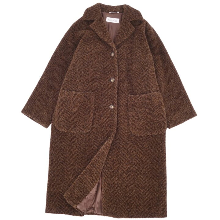 楽天市場】【美品】マックスマーラ Max Mara コート 白タグ ロング 