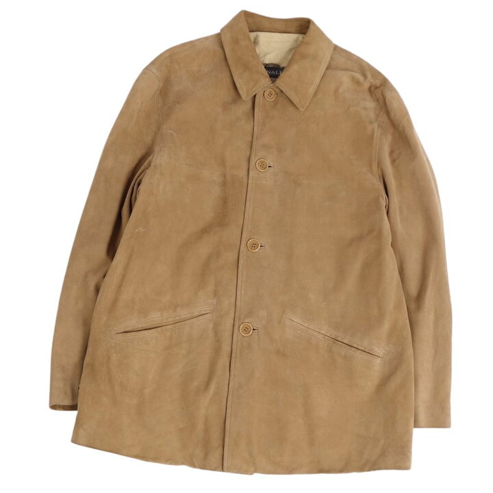楽天市場】カナーリ CANALI ジャケット スウェードレザー 無地  