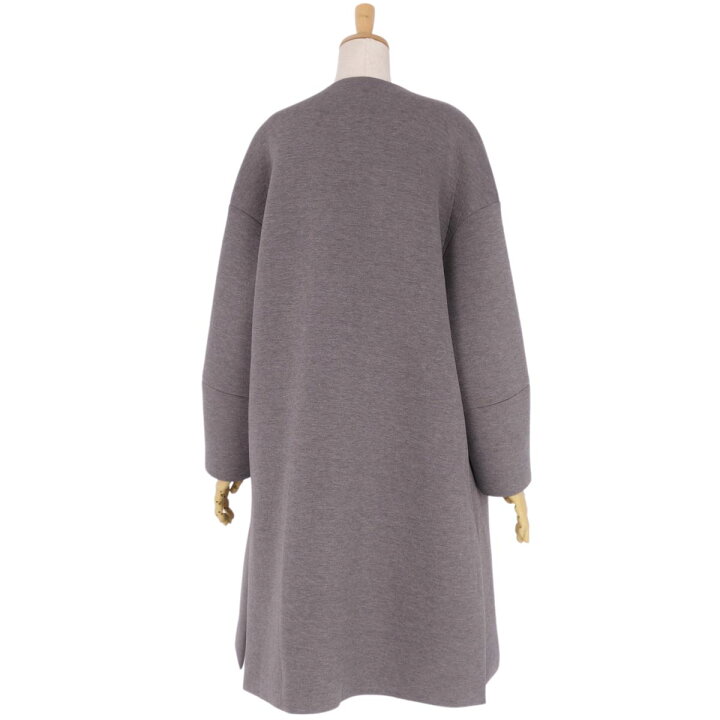 楽天市場】【美品】エブール ebure コート ロングコート ノーカラー 