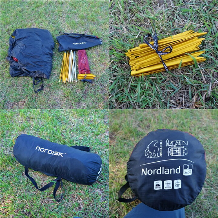 楽天市場】【美品】ノルディスク Nordisk Nordland 3 3人用 トンネル  