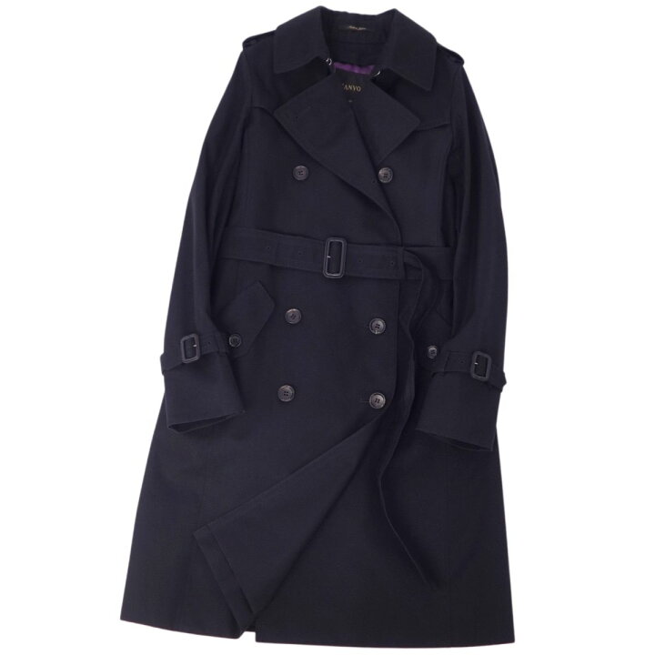 楽天市場】【美品】サンヨー SANYO コート 100年コート トレンチコート  