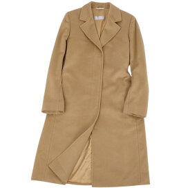 マックスマーラ Max Mara コート ロングコート カシミヤ100％ アウター レディース イタリア製 JI42 USA8 GB10(L相当) ベージュ【中古】