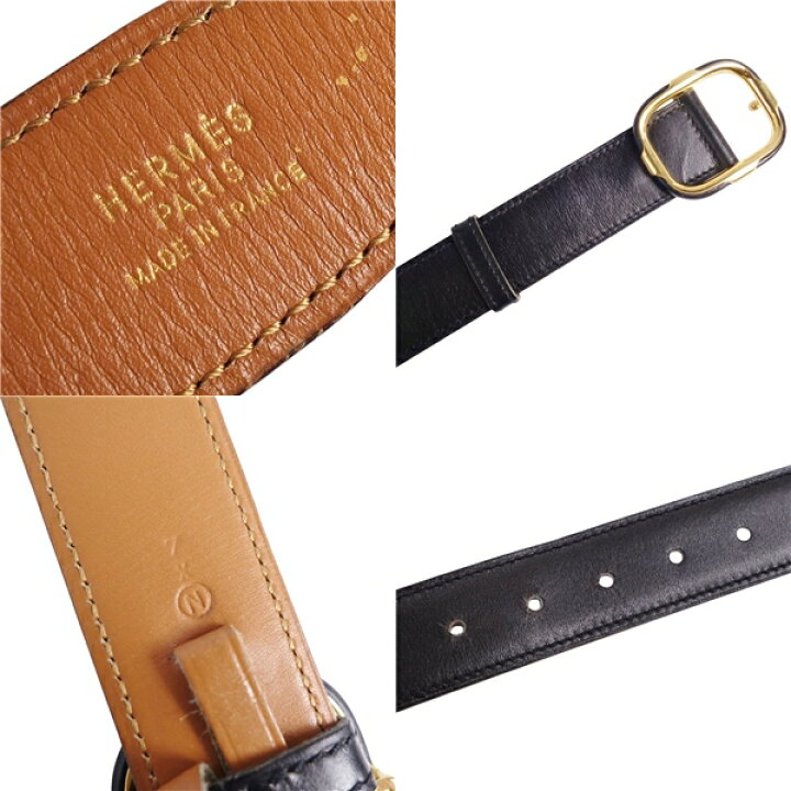 楽天市場】【美品】Vintage エルメス HERMES ベルト 1984年 レザー 