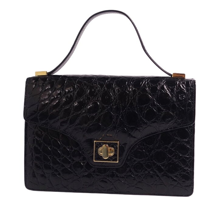 楽天市場】クロコダイル CROCODILE バッグ ハンドバッグ シャイニー  
