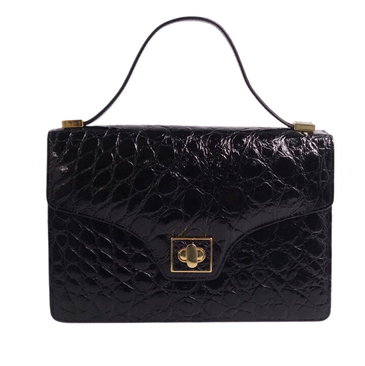 楽天市場】クロコダイル CROCODILE バッグ ハンドバッグ シャイニー  