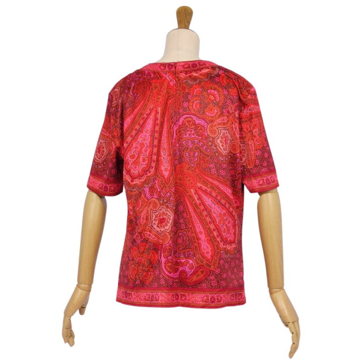 楽天市場】【美品】レオナール LEONARD Tシャツ カットソー ショート 