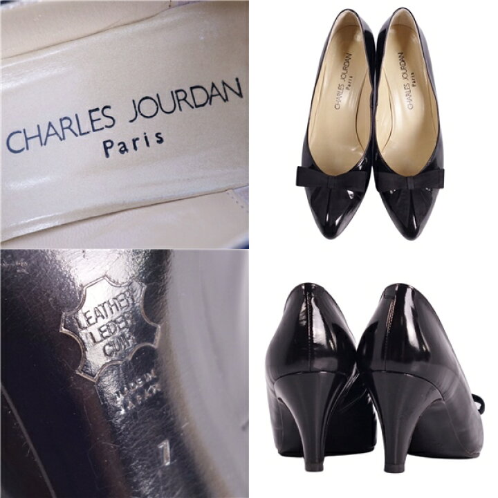 楽天市場】シャルルジョルダン CHARLES JOURDAN パンプス リボン 
