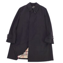 楽天市場】ブラック burberry london ステンカラーコートの通販