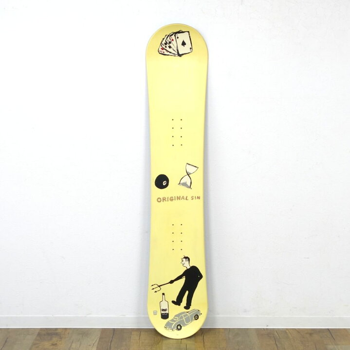 楽天市場】シン SIN SNOW BOARD スノーボード フランス製 151cm 板 板 