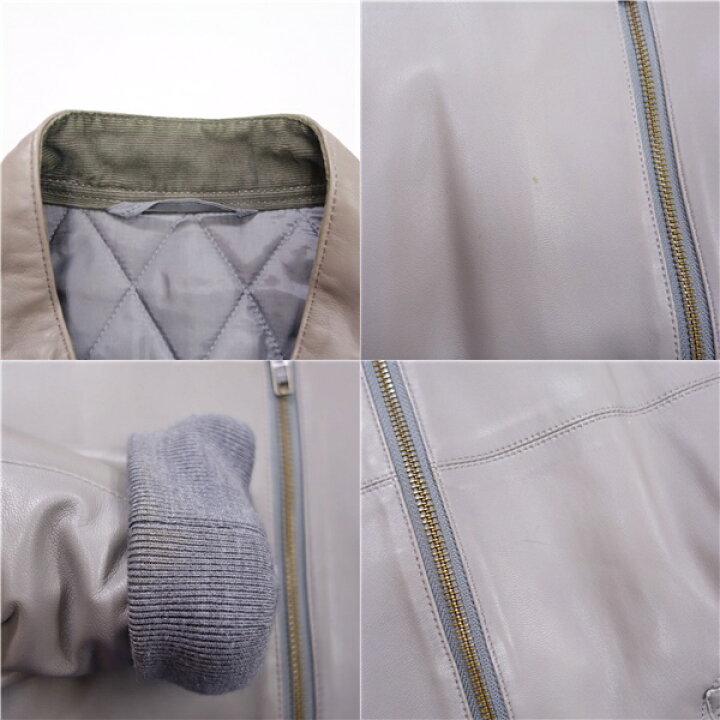 楽天市場】パパス Papas ジャケット ブルゾン レザージャケット 
