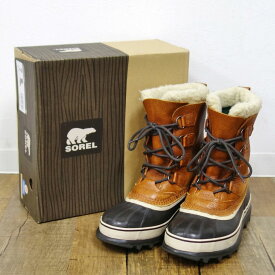 【新古品】ソレル SOREL CARIBOU WOOL カリブー ウール NM1481 25cm メンズ スノーブーツ シューズ 靴 キャンプ アウトドア【中古】