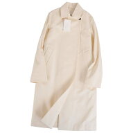【新品同様】ジルサンダー JIL SANDER コート ロングコート コットン アウター レディース 34(S相当) ベ…