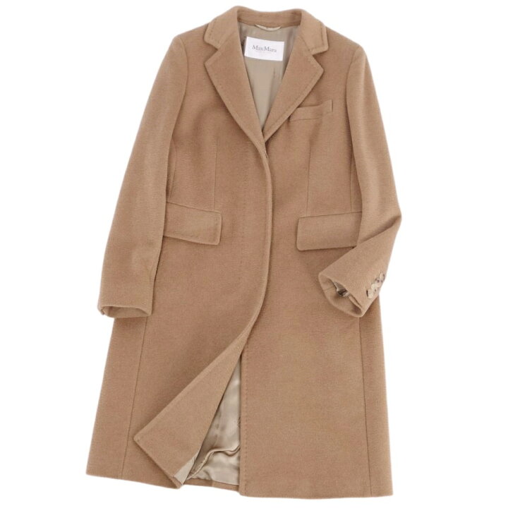 楽天市場】【極美品】マックスマーラ Max Mara コート 白タグ ロング  