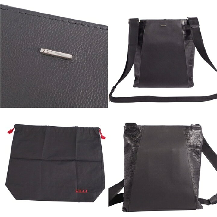 楽天市場】【美品】ジリー ZILLI バッグ ショルダーバッグ  