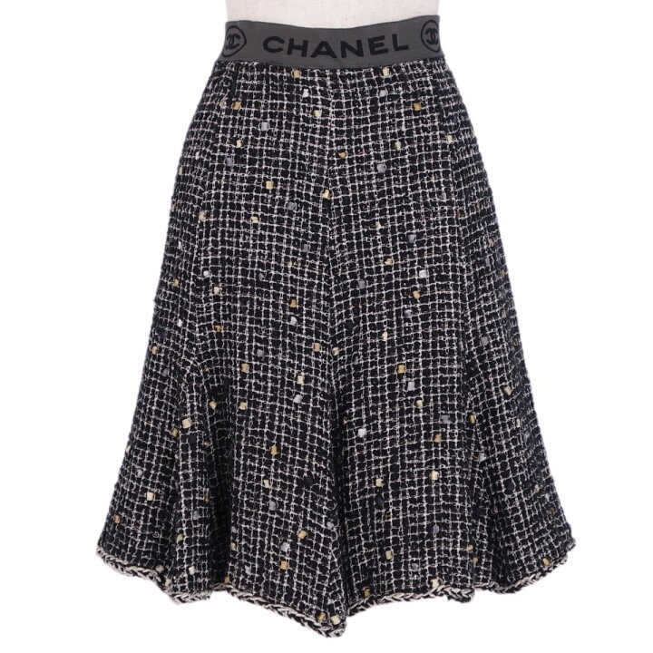楽天市場】【美品】シャネル CHANEL 06P スカート フレアスカート 