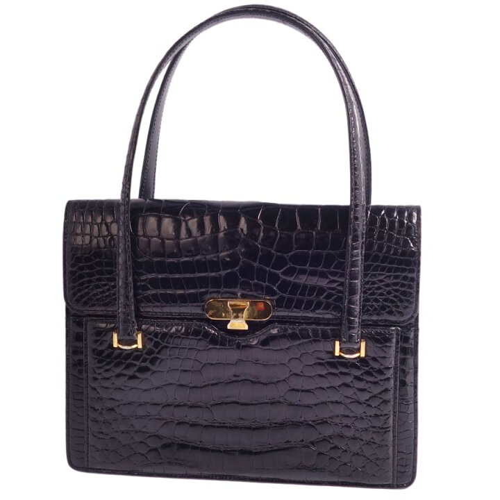 楽天市場】クロコダイル CROCODILE バッグ ハンドバッグ シャイニー  