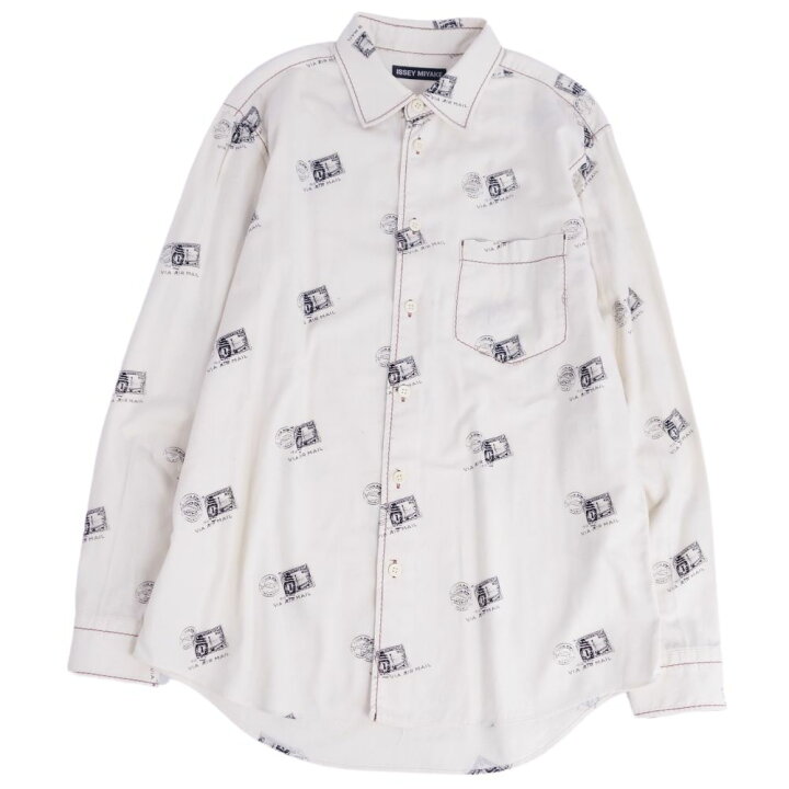 楽天市場】【美品】イッセイミヤケ ISSEY MIYAKE シャツ ロング  