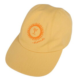 【極美品】エルメス HERMES 帽子 キャップ デイヴィス サンシャイン 刺繍 セリエボタン メンズ フランス製 57 オレンジ【中古】