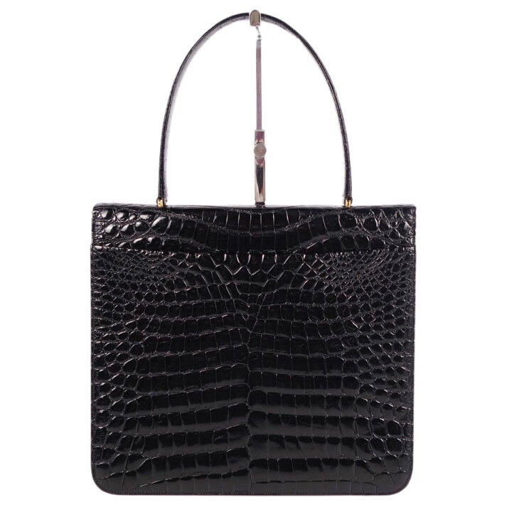 楽天市場】【美品】クロコダイル CROCODILE バッグ ハンドバッグ  