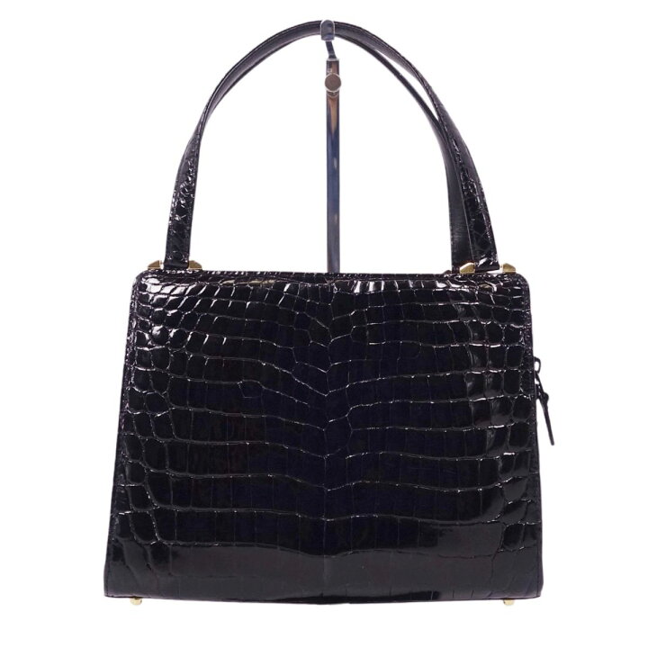 楽天市場】【美品】クロコダイル CROCODILE バッグ ハンドバッグ  