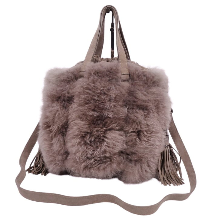 美品 ビーラウンジ BLOUNGE バッグ 2way ハンドバッグ ショルダー 