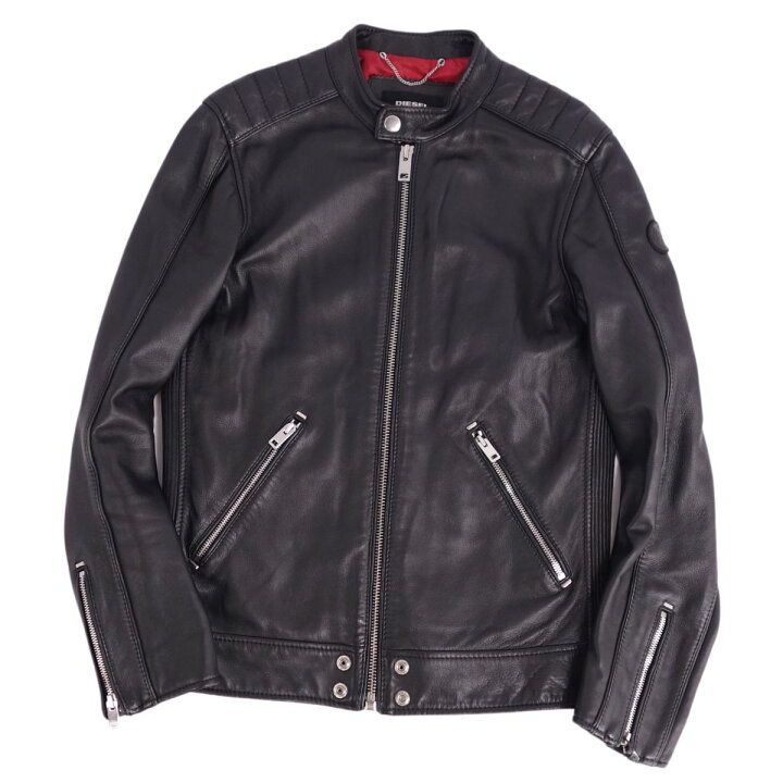 楽天市場】ディーゼル DIESEL ジャケット レザージャケット シングル 