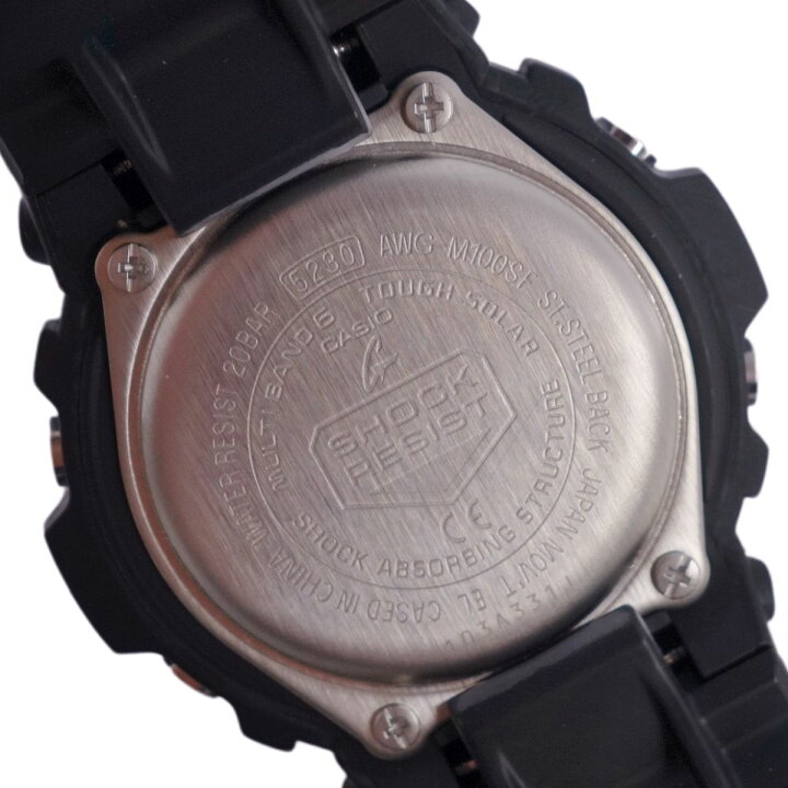 楽天市場】【美品】カシオ Gショック CASIO G-SHOCK AWG-M100SF 5230  