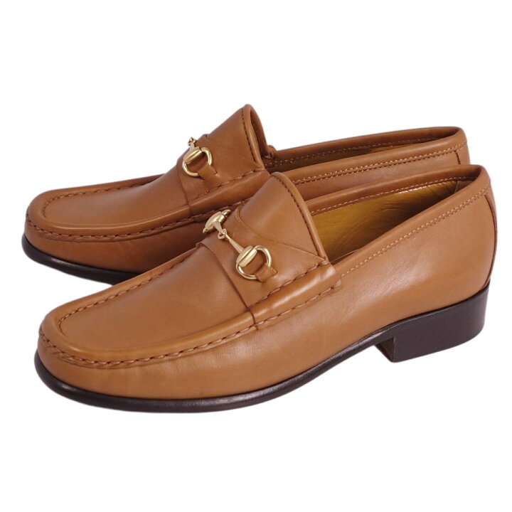 楽天市場】【新古品】グッチ GUCCI ローファー モカシン ホースビット 