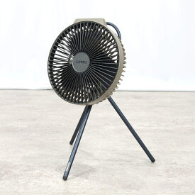 クレイモア CLAYMORE FAN V600プラス CLFN-V610 ウォームグレー 充電式 サーキュレーター キャンプ アウトドア【中古】