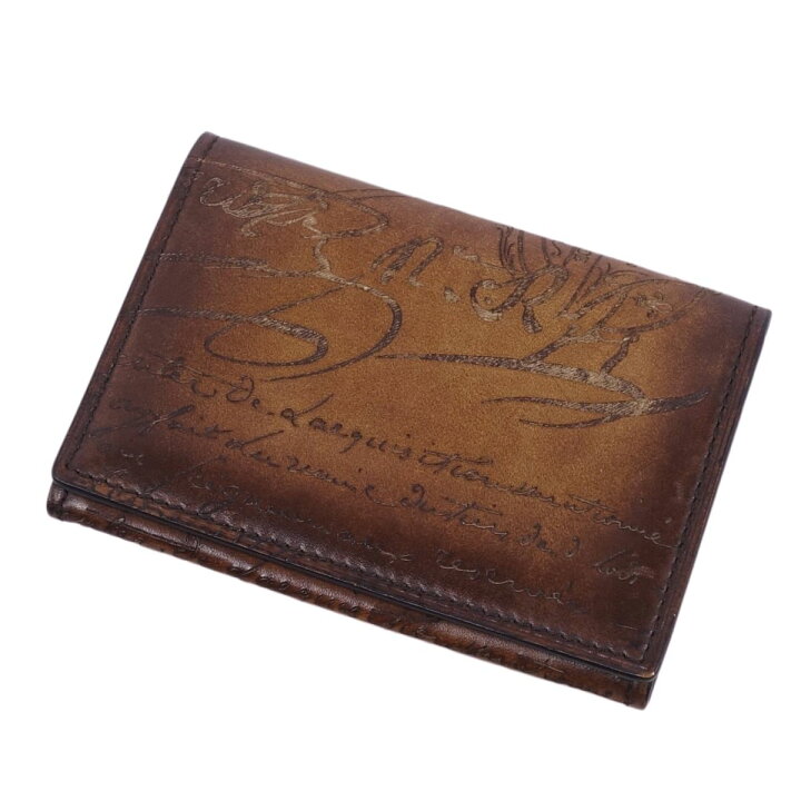 楽天市場】【美品】ベルルッティ Berluti カードケース パスケース  