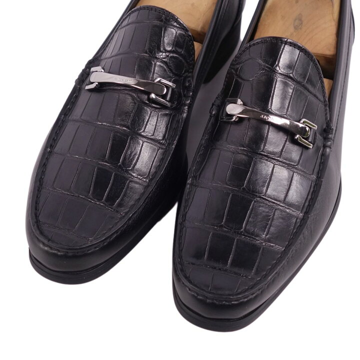 楽天市場】【新古品】アテストーニ a.testoni ローファー クロコダイル 