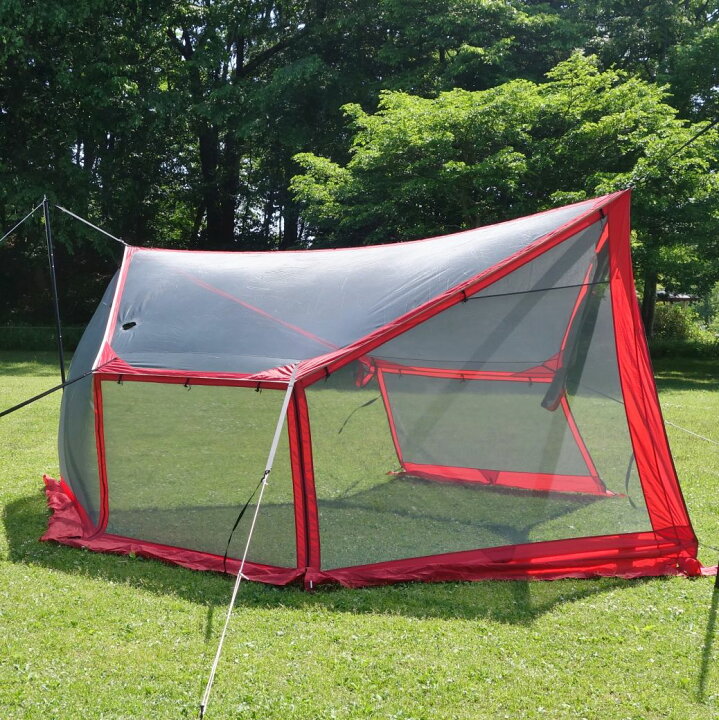 楽天市場】廃盤 スノーピーク snowpeak タープスクリーン ヘキサ L  