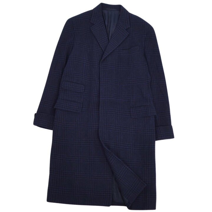 楽天市場】【美品】カルーゾ CARUSO コート チェスターコート 千鳥格子  